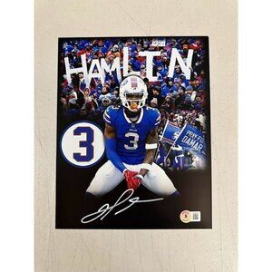 Damar Hamlin signed autographed Buffalo Bills 8x10 photo Beckett